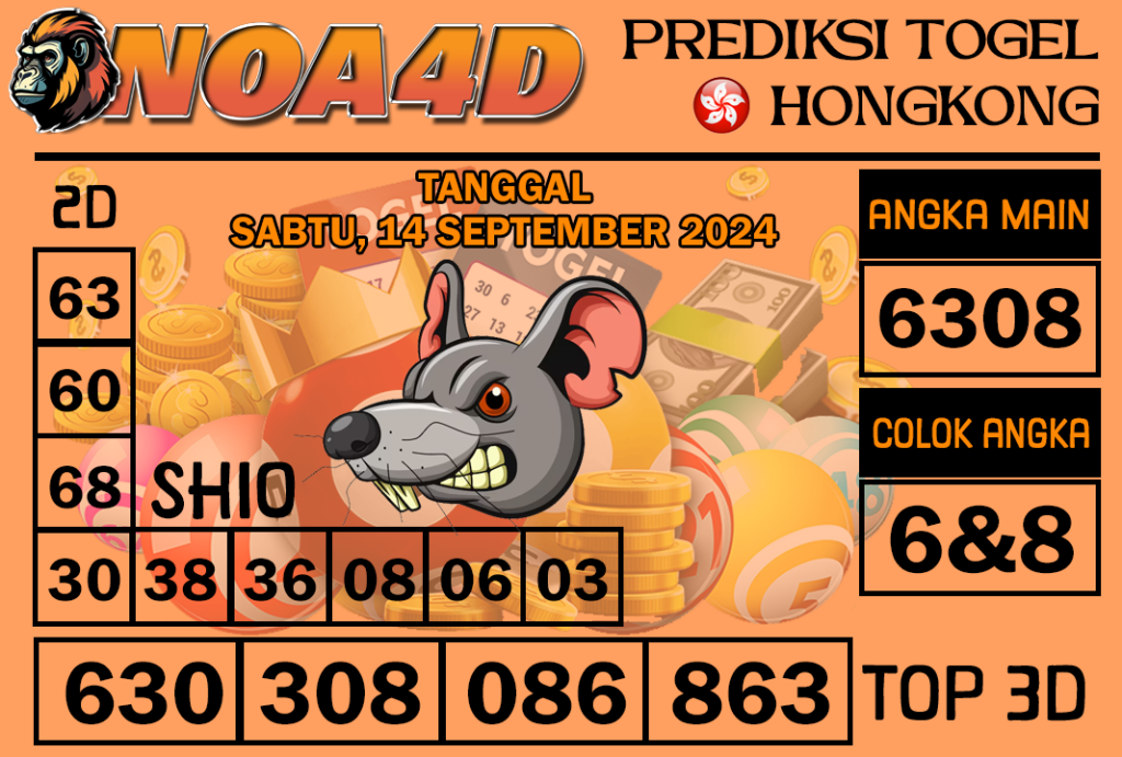 Prediksi Angka Hongkong 14 September 2024