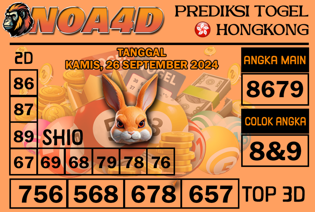 Prediksi Angka Hongkong 26 September 2024