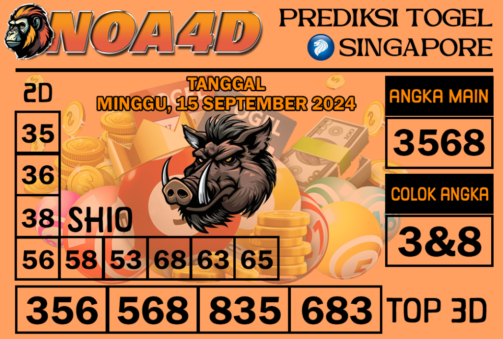 Prediksi Angka Singapore 15 September 2024