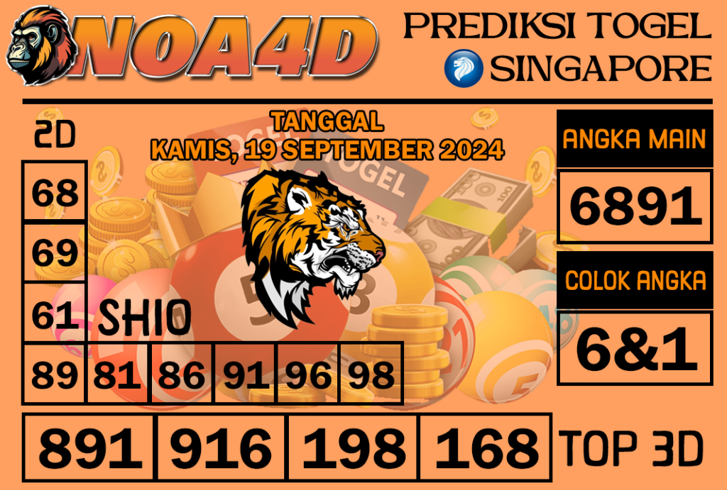 Prediksi Angka Singapore 19 September 2024