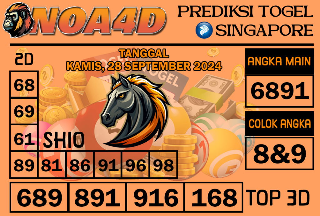 Prediksi Angka Singapore 28 September 2024