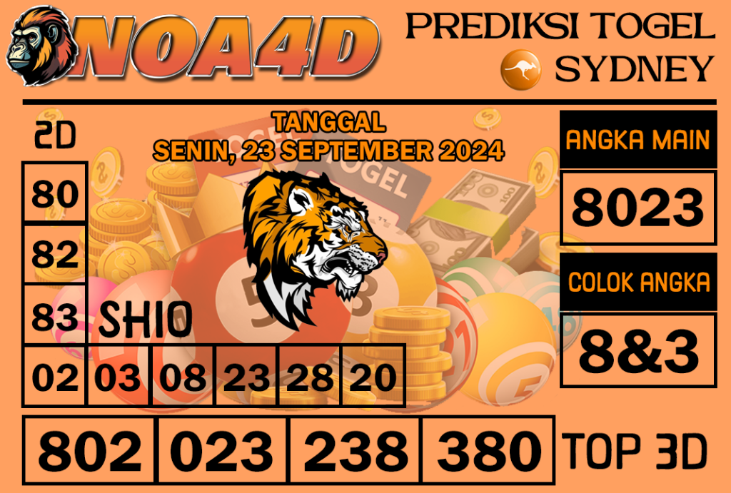 Prediksi Angka Sydney 23 September 2024