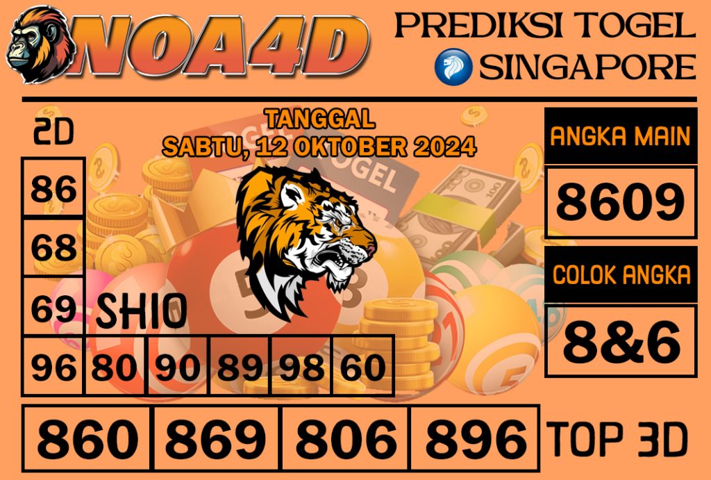 Prediksi Angka Singapore 12 Oktober 2024