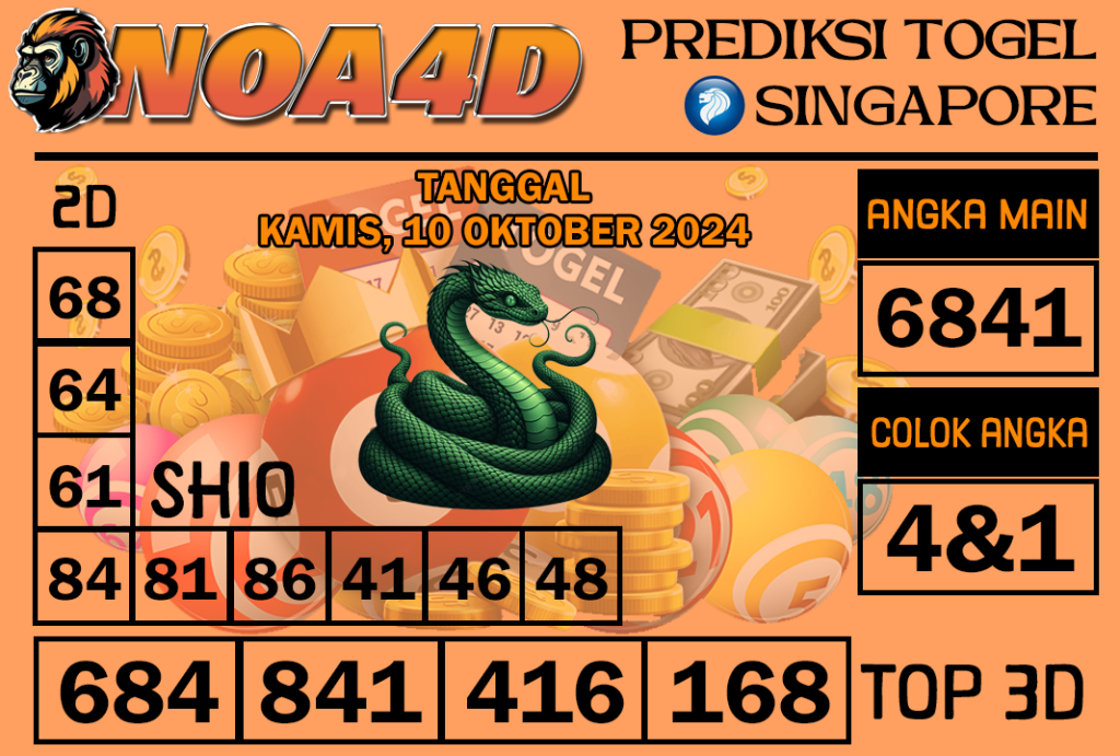 Prediksi Angka Singapore 10 Oktober 2024