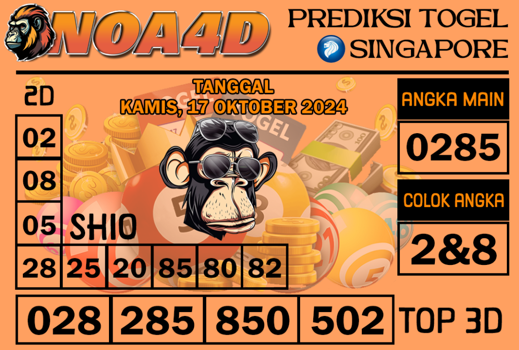 Prediksi Angka Singapore 17 Oktober 2024