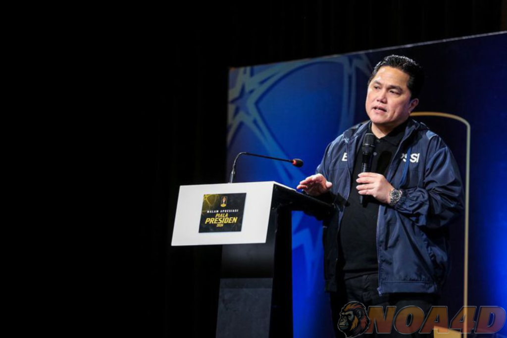 Erick Thohir Targetkan Timnas Indonesia Masuk 9 Besar Asia Alias Lolos ke Piala Dunia dan Tembus Ranking 50 FIFA pada 2045